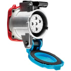 Marechal - DN8 Prise F+Interrupteur Métal IP55 2P+T 16A-20A 24V AC