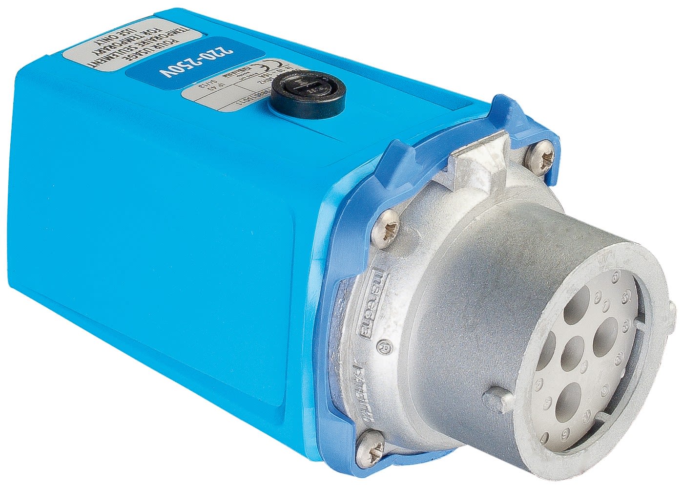 Marechal - DN8 Adaptateur Domestique Métal IP40 1P+N+T 16A 250V AC