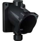 Marechal - DXN3 Boitier 30 Degrés Plastique Noir +Presse Étoupe M25 12-18MM