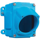 Marechal - Boitier Métal Bleu +Manchon Incliné 30 Degrés M25