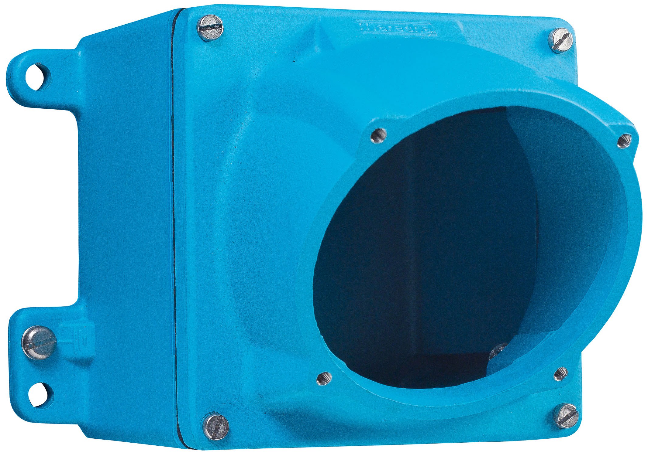 Marechal - Boitier Métal Bleu +Manchon Incliné 30 Degrés M50