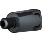 Marechal - DXN1 Poignée Droite Plastique Noir +Presse Étoupe M25 12-18MM