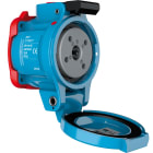 Marechal - DS1 Prise F+Interrupteur Plastique Bleu IP55 3P+T 16A-30A 440V AC +2AUX