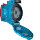 Marechal - DSN6 Prise F+Interrupteur Plastique Bleu IP66/67/69 1P+N+T 63A 250V AC