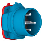 Marechal - DSN6 Fiche M Plastique Bleu IP66/67/69 3P+T 63A 250V AC +2AUX