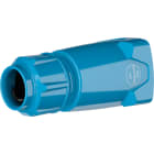 Marechal - ACC Poignée Droite Plastique Bleu Antibacterienne +Presse Étoupe 5-21MM