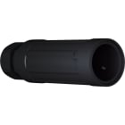 Marechal - CS1000 Poignée Droite Plastique Noir +Presse Étoupe M40 18-32MM