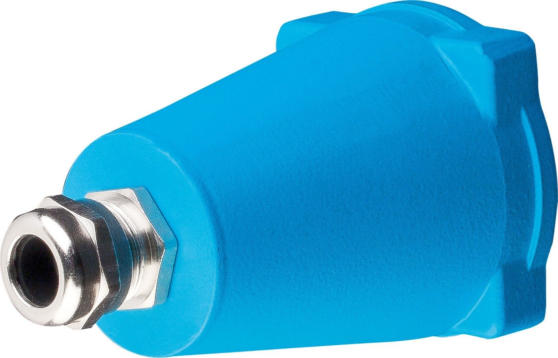 Marechal - Poignée Droite Métal Bleu +Presse Étoupe M50 34-44MM