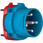 Marechal - DS1 Fiche M EDF Plastique Bleu IP54 2P 16A-30A 24V AC