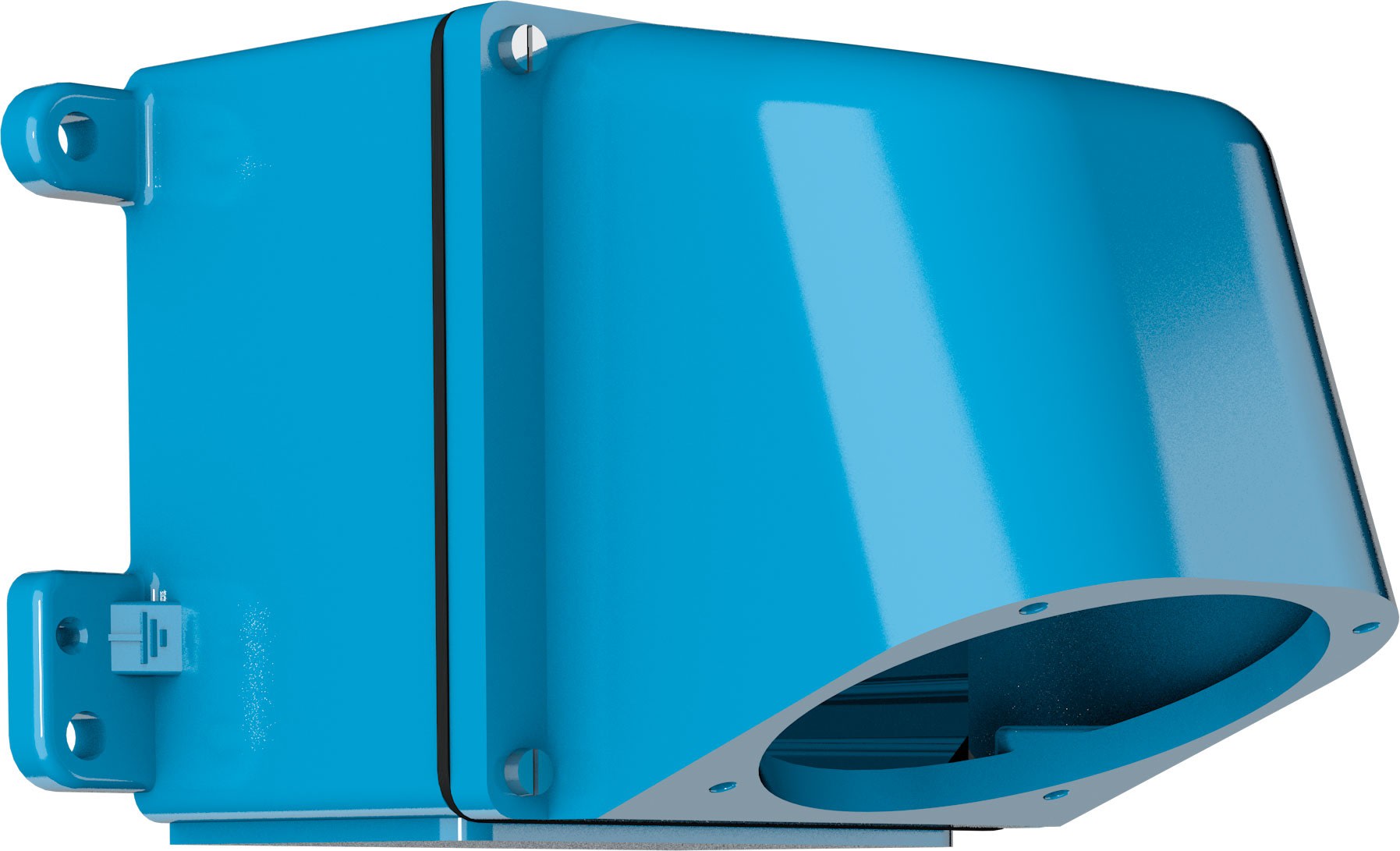 Marechal - Boitier Métal Bleu +Manchon Incliné 70 Degrés M32