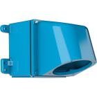 Marechal - Boitier Métal Bleu +Manchon Incliné 70 Degrés M32