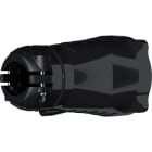 Marechal - Poignée Droite Elastomère Noir +Presse Étoupe 35-45MM