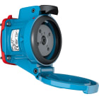 Marechal - DSN3 Prise F+Interrupteur Plastique Bleu IP66/67/69 3P+N+T 32A 440V AC