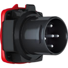 Marechal - DXN1 Fiche M ATEX/IECEx Zones 2/22 Plastique Noir IP66/67 1P+N+T 16A-20A 250V AC