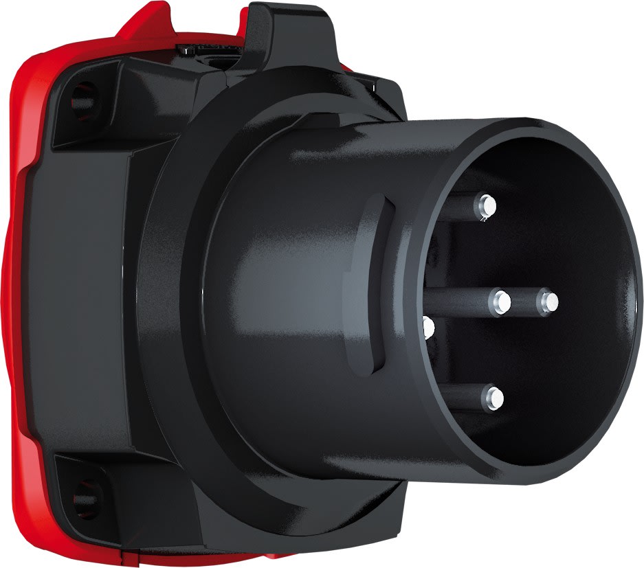 Marechal - DXN1 Fiche M ATEX/IECEx Zones 2/22 Plastique Noir IP66/67 3P+T 16A-20A 440V AC