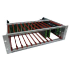 Castel - Central rack 3U 40 lignes équipé 8 lignes avec module et logiciel de paramétrage