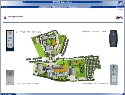 Castel - Logiciel de supervision