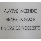 Castel - Boite de 10 glaces pour BGPH D (dimensions 63x60 mm)