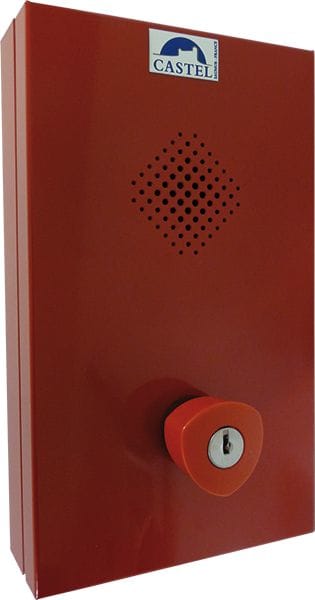 Castel - Boîtier d'alarme coup de poing phonique