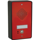 Castel - Poste Maylis Secondaire 1 touche en version Portier de rue , face avant rouge