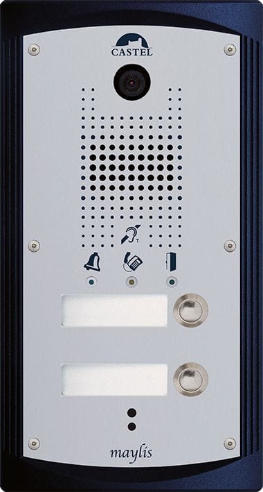 Castel - Poste Maylis Secondaire audio/vidéo  2 touches conforme loi Handicap