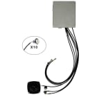 Castel - Kit portier audio micro, HP et 10 BP et 3 leds handicap PoE