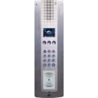 Castel - Portier audio IP/SIP à défilement avec clavier/lecteur 13,56 MHz sécurisé
