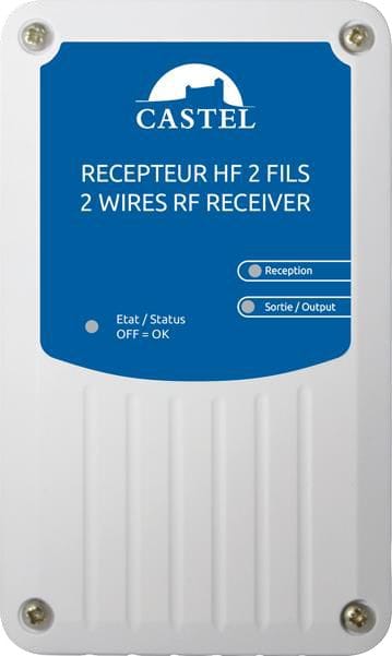 Castel - Récepteur radio 868 MHz pour télécommande BR01 SECUR et BR01 SECUR COD