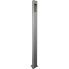 Castel - Potelet PL RAL 9006 Pour gamme Xless