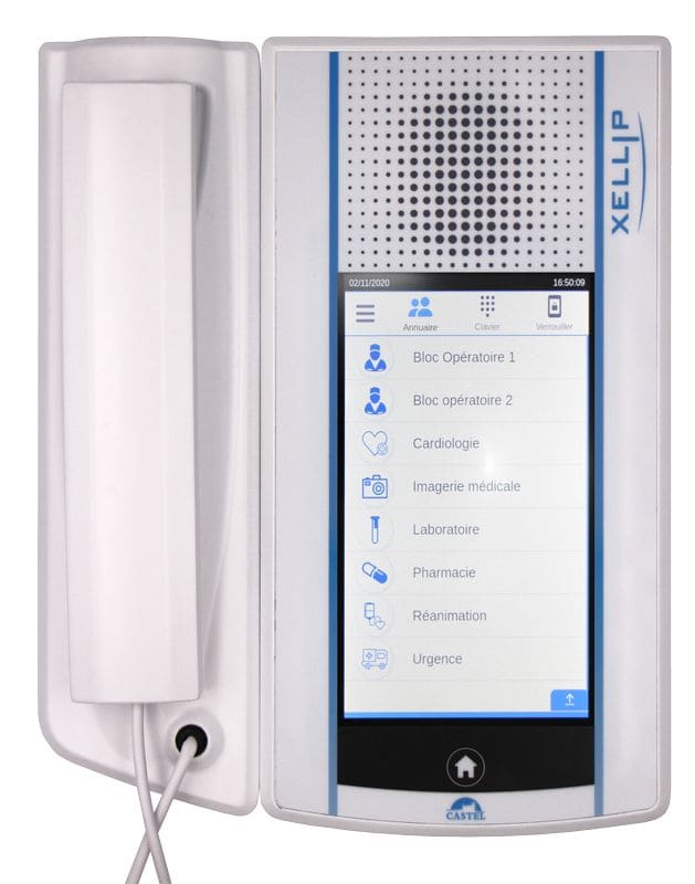 Castel - Option combiné pour poste XE MED TOUCH