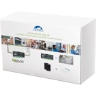 Castel - 1 centrale IPEVIA SECUR, 2 lecteurs LP40 EVO, 5 badges BPSECUR, coffret alim 12V