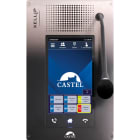 Castel - Poste chef Platine 7" tactile, réception audio et vidéo, alim PoE+