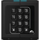 Castel - Lecteur/clavier sécurisé carré 13,56MHz Desfire pré-codé,saillie/pot 65 Evolutif