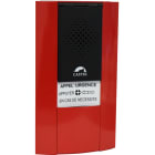 Castel - Boîtier d'alarme phonique design avec membrane - sérigraphie "APPEL D'URGENCE"