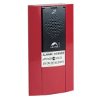 Castel - Boîtier d'alarme phonique design avec membrane avec boucle auditive