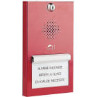 Castel - Boîtier d'alarme bris de glace phonique avec boîtier d'encastrement