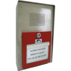 Castel - Boîtier d'alarme bris de glace phonique étanche