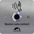 Castel - Bouton poussoir de sortie sans contact avec buzzer
