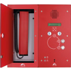 Castel - Centrale d'interphonie REFUGE COMBINE avec afficheur LCD et alim secourue.