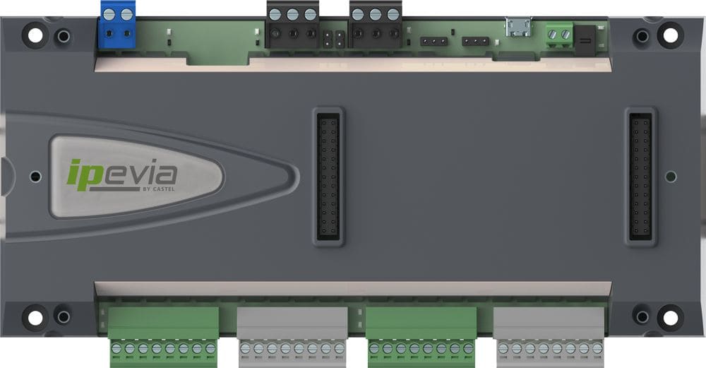 Castel - Centrale IP pour 2 lecteurs - alimentation PoE