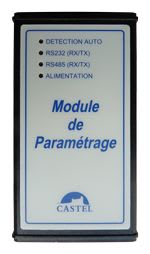 Castel - Logiciel et module de paramétrage