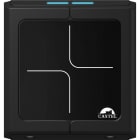 Castel - Lecteur sécurisé carré 13,56 MHz montage saillie ou pot 65mm Evolutif