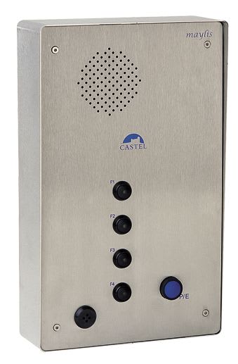 Castel - Poste Maylis Secondaire 4 touches en version étanche
