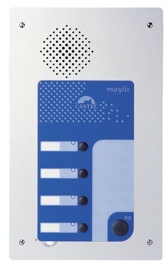 Castel - Poste Maylis Secondaire 4 touches en version Platine