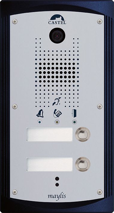 Castel - Poste Maylis Secondaire audio/vidéo 2 touches conforme loi Handicap