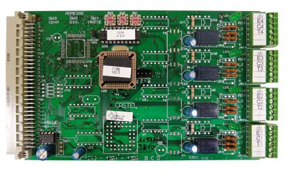 Castel - Carte 4 télécommandes et 4 entrées TOR