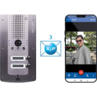 Castel - Portier vidéo IP/SIP 2 BP loi Handicap + 2 extensions castelsip