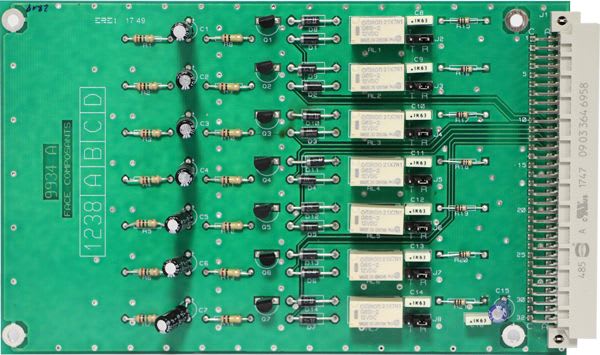 Castel - Carte 7 reports contacts secs