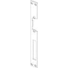 Castel - Têtière inox pour pêne demi-tour et pêne dormant - L250-l25-h3 mm