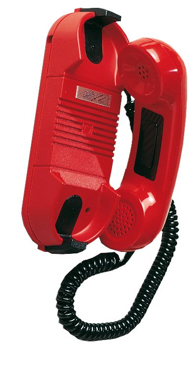 Castel - Combiné de sécurité rouge